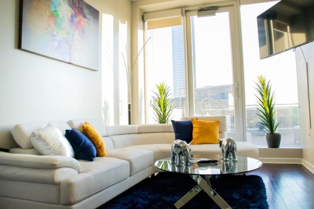 Appartement Downtown Luxe Skyline Haven. à Dallas Extérieur photo