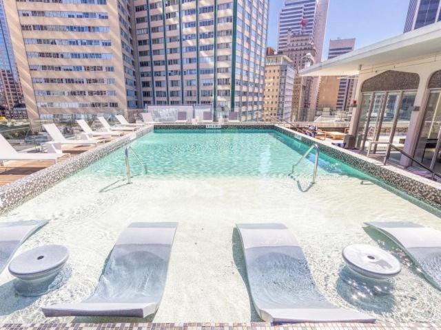 Appartement Downtown Luxe Skyline Haven. à Dallas Extérieur photo